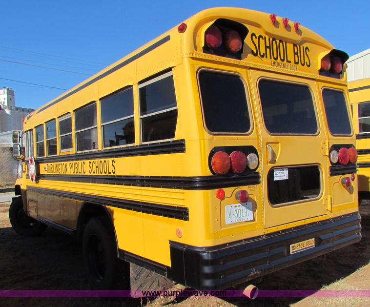 image for item E8303 2000 Blue Bird CV20 school bus