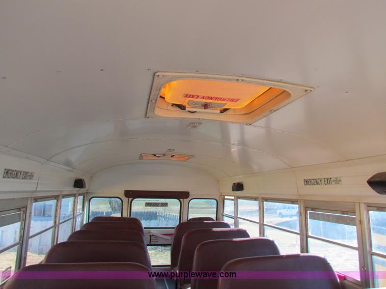 image for item E8303 2000 Blue Bird CV20 school bus