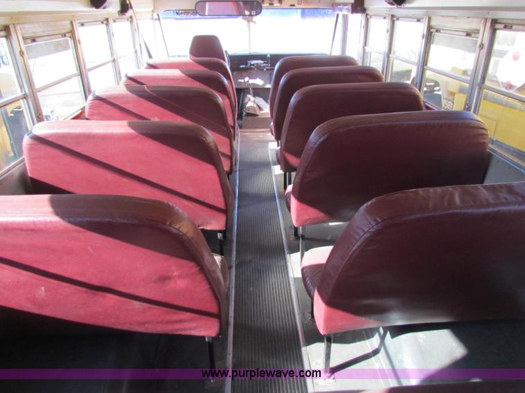 image for item E8303 2000 Blue Bird CV20 school bus