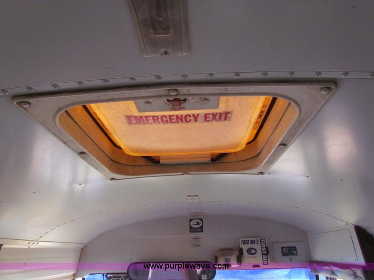 image for item E8303 2000 Blue Bird CV20 school bus