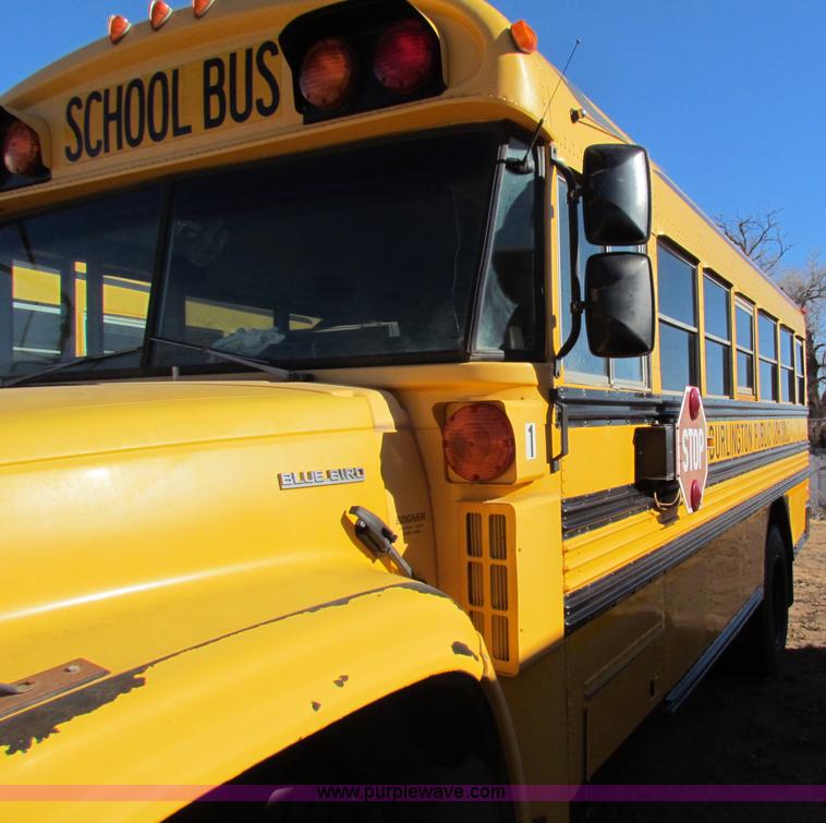 image for item E8303 2000 Blue Bird CV20 school bus
