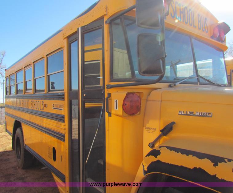 image for item E8303 2000 Blue Bird CV20 school bus