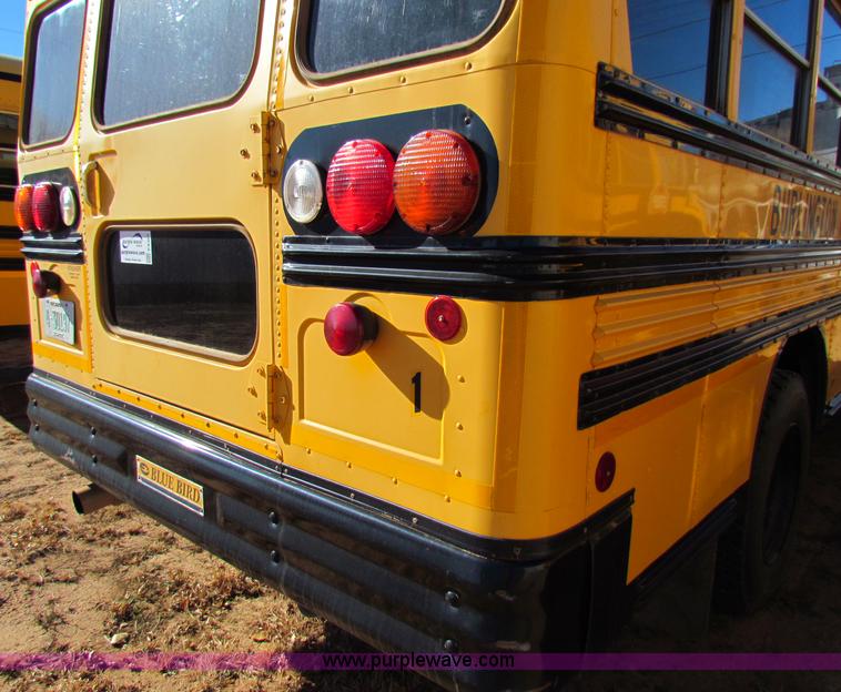 image for item E8303 2000 Blue Bird CV20 school bus