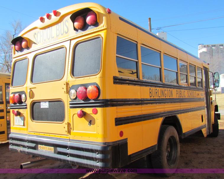 image for item E8304 2000 Blue Bird CV20 school bus