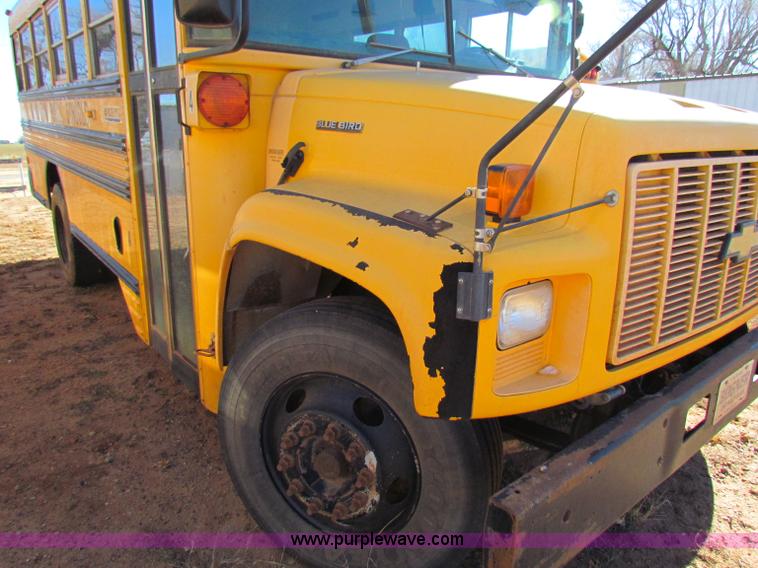 image for item E8304 2000 Blue Bird CV20 school bus