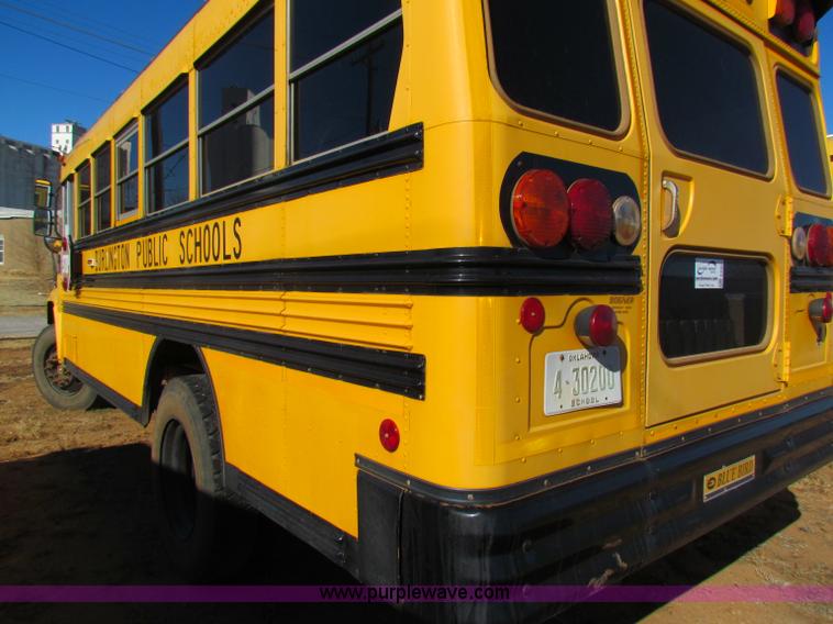 image for item E8304 2000 Blue Bird CV20 school bus
