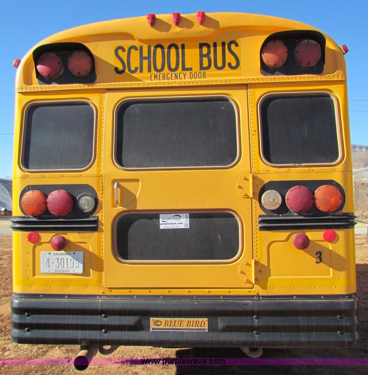 image for item E8305 2000 Blue Bird CV20 school bus