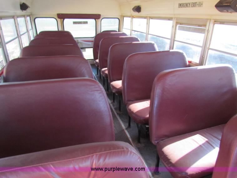 image for item E8305 2000 Blue Bird CV20 school bus