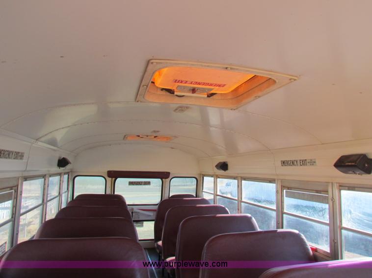 image for item E8305 2000 Blue Bird CV20 school bus