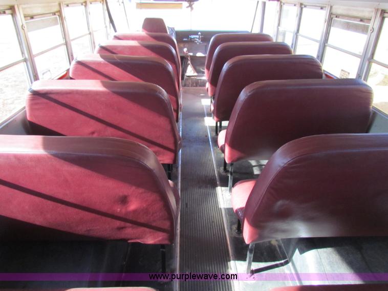 image for item E8305 2000 Blue Bird CV20 school bus