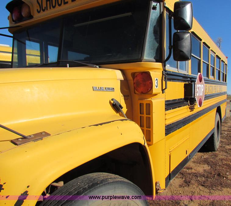 image for item E8305 2000 Blue Bird CV20 school bus