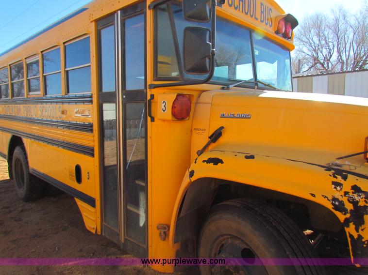 image for item E8305 2000 Blue Bird CV20 school bus