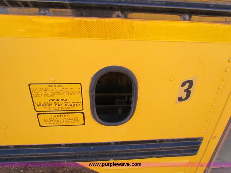 image for item E8305 2000 Blue Bird CV20 school bus