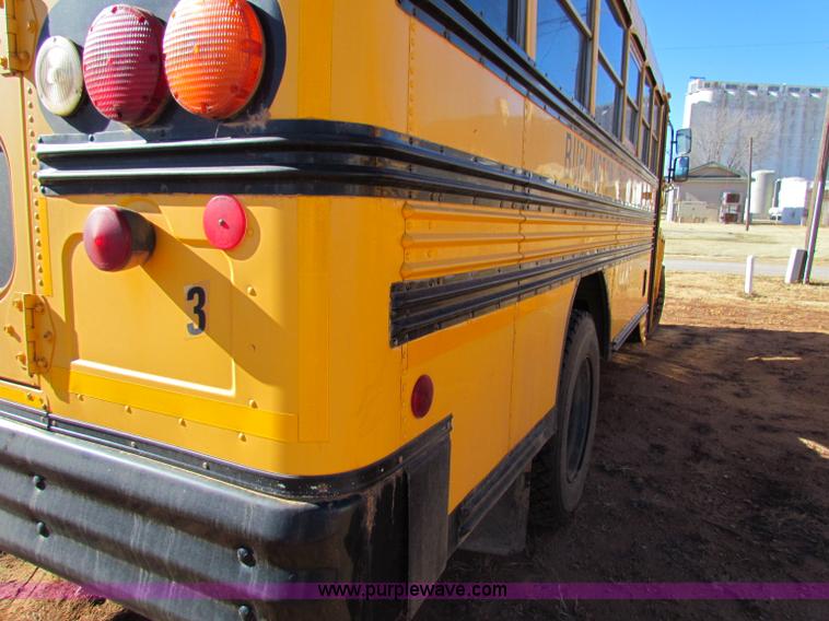 image for item E8305 2000 Blue Bird CV20 school bus