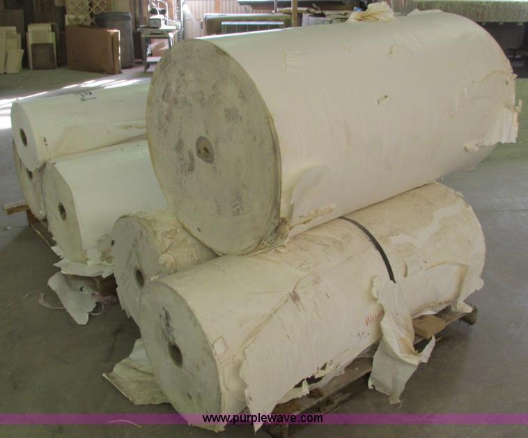 image for item F4168 (6) rolls of 56.5"W paper