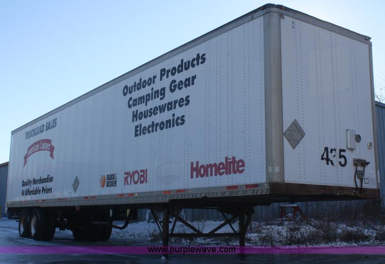 image for item O9898 1995 Utility 48' dry van trailer