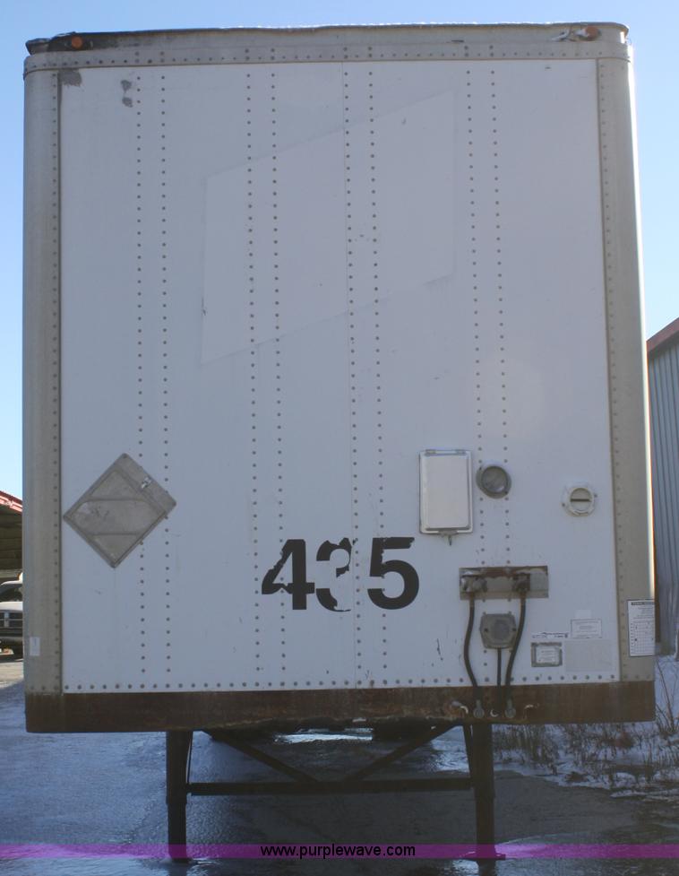 image for item O9898 1995 Utility 48' dry van trailer