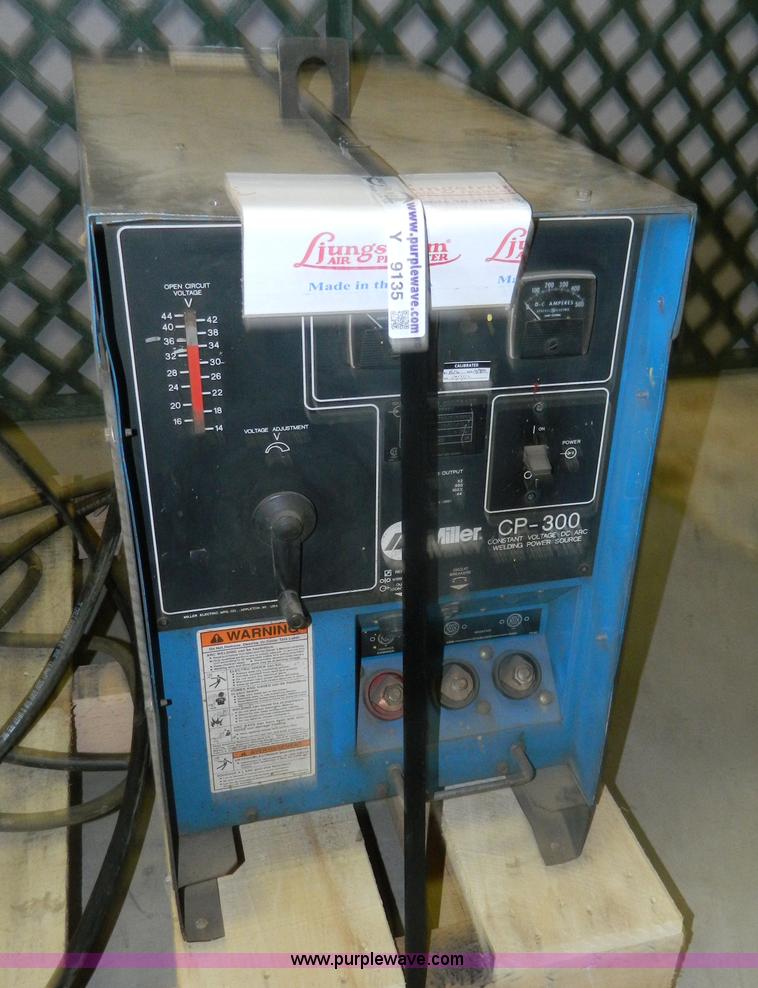Miller CP300 welder in Concordia, KS Item Y9135 sold Purple Wave
