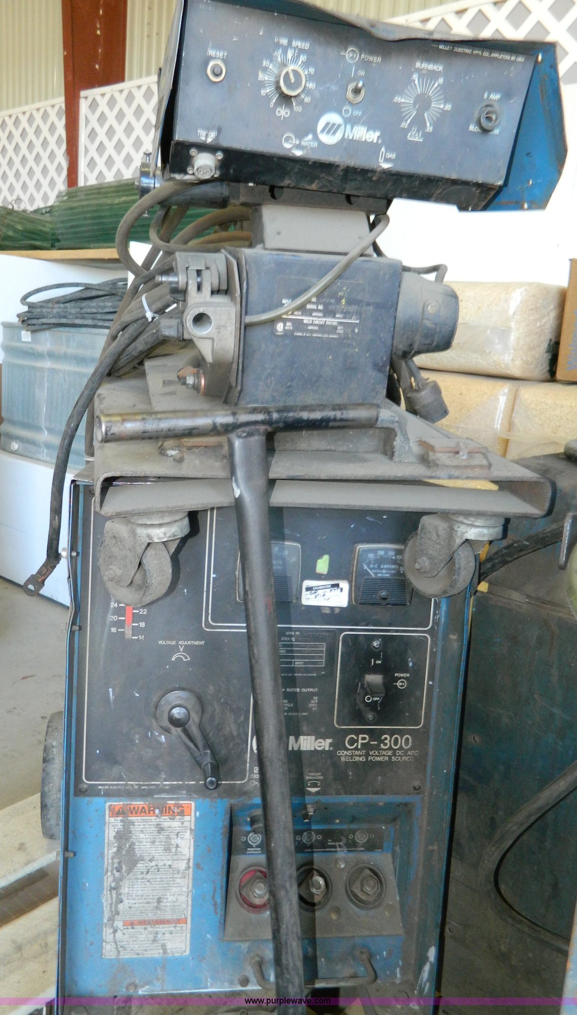 Miller CP300 welder in Concordia, KS Item Y9114 sold Purple Wave