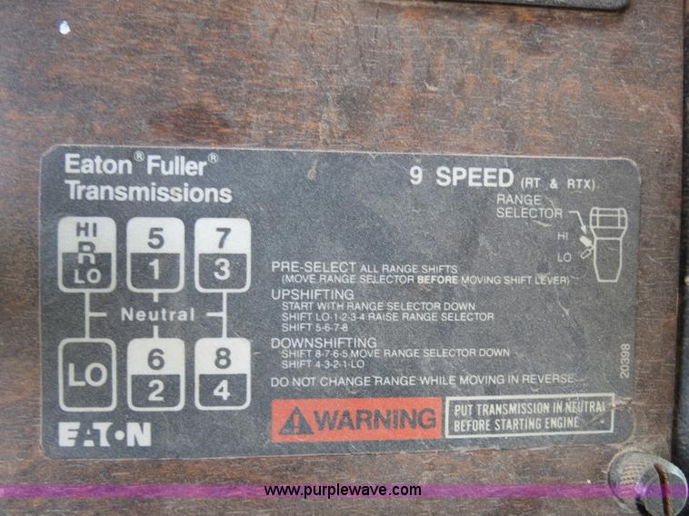 image for item B4549 1994 Peterbilt 377 spreader truck