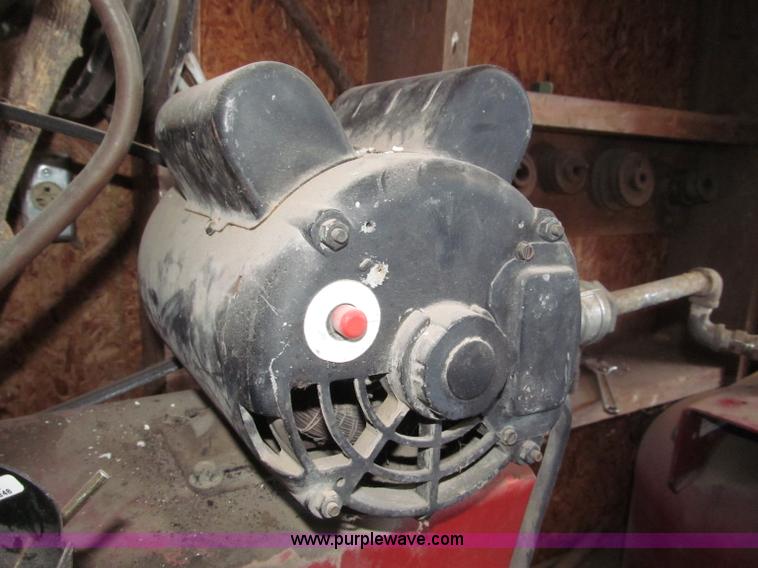 image for item B5312 Sanborn/Coleman Powermate Magna Force air compressor and piping