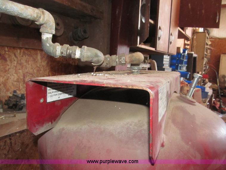 image for item B5312 Sanborn/Coleman Powermate Magna Force air compressor and piping