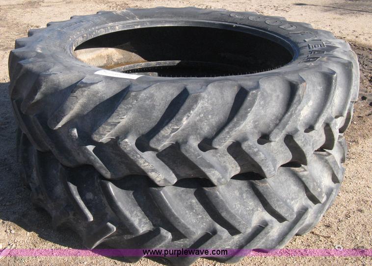 image for item B8429 (2) Goodyear Super Traction DT800 radial tires