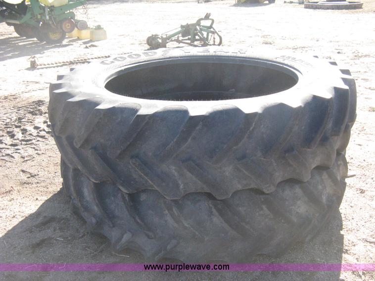 image for item B8429 (2) Goodyear Super Traction DT800 radial tires