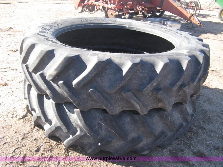 image for item B8429 (2) Goodyear Super Traction DT800 radial tires