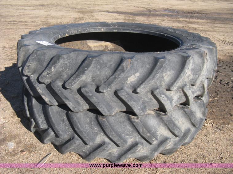 image for item B8429 (2) Goodyear Super Traction DT800 radial tires