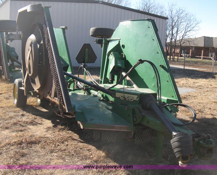 image for item B8451 John Deere CX15 batwing mower