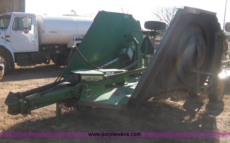 image for item B8451 John Deere CX15 batwing mower