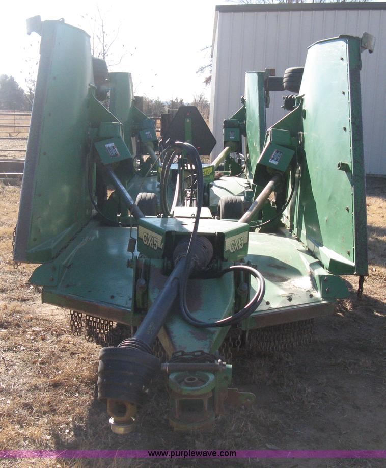 image for item B8451 John Deere CX15 batwing mower