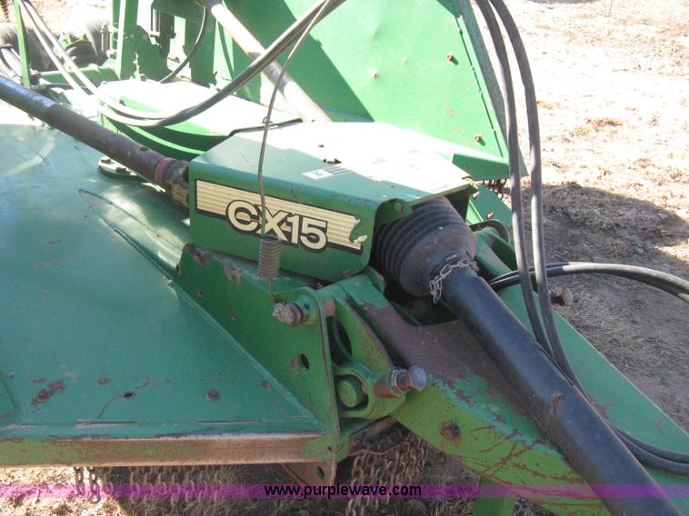 image for item B8451 John Deere CX15 batwing mower
