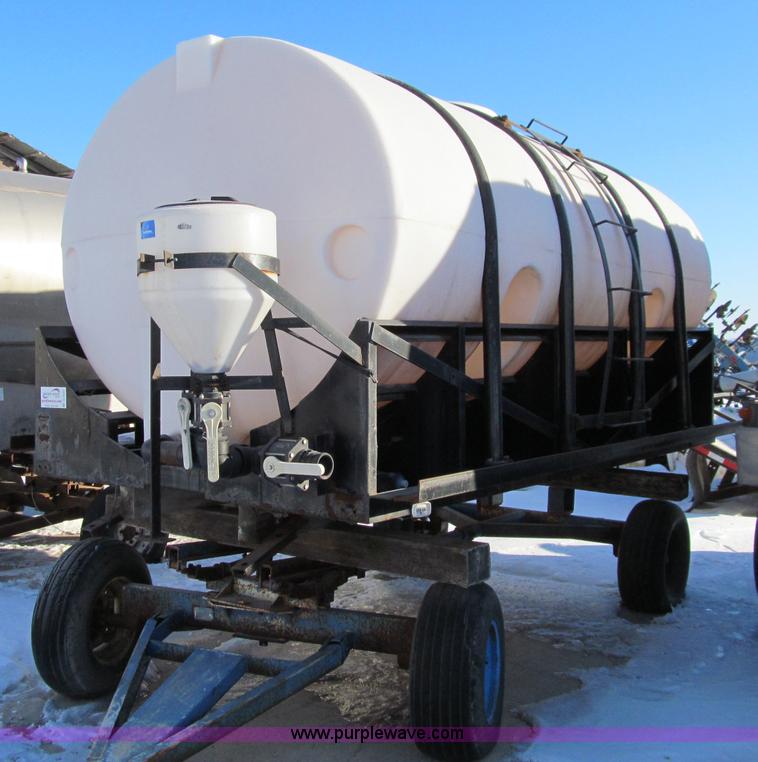 image for item D7049 Approximately 3,000 gallon poly fluid tank