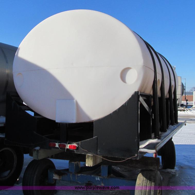 image for item D7049 Approximately 3,000 gallon poly fluid tank