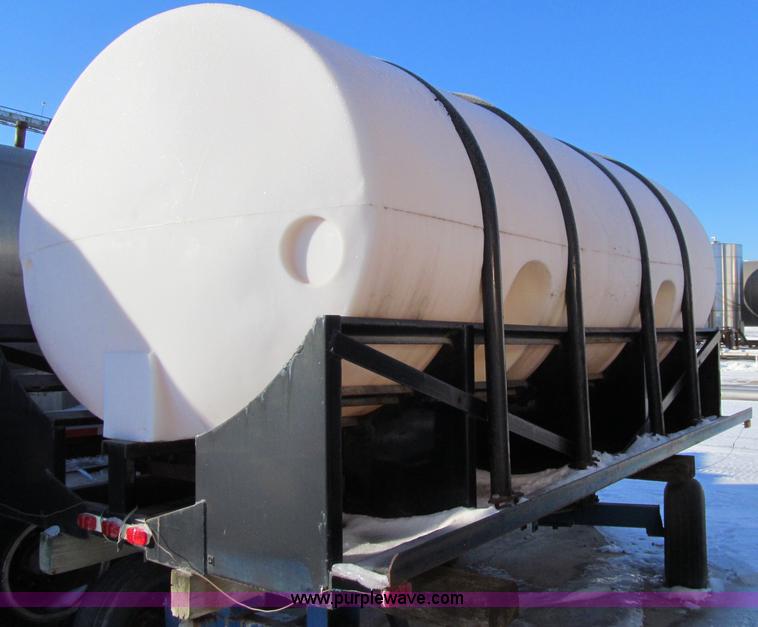 image for item D7049 Approximately 3,000 gallon poly fluid tank