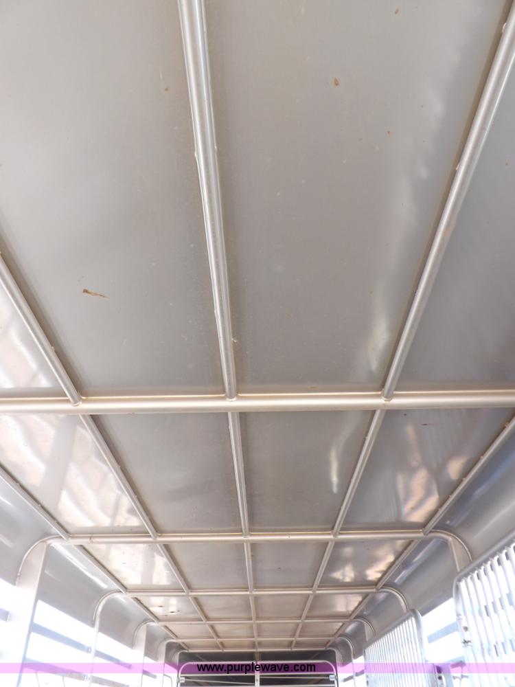 image for item F6352 2011 Norte 24' gooseneck livestock trailer