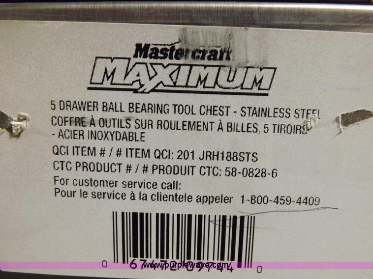 image for item F6365 Master Craft toolbox