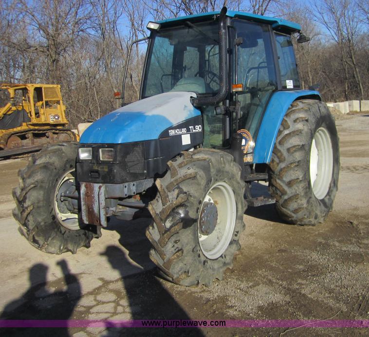 image for item F6569 1999 New Holland TL90 MFWD tractor