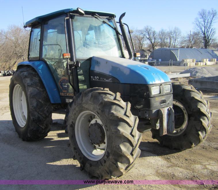 image for item F6569 1999 New Holland TL90 MFWD tractor