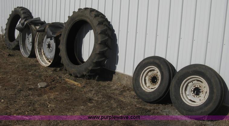 image for item M9186 Tractor tires and wheels