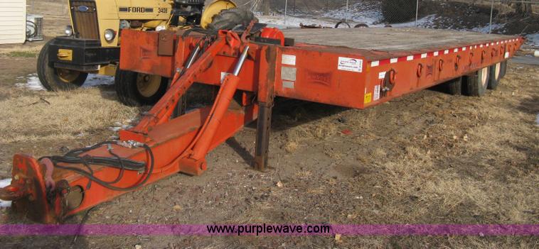 image for item B8444 1996 Landoll Haul 0LL tilt deck equipment trailer