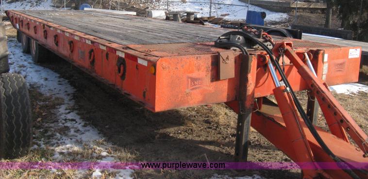 image for item B8444 1996 Landoll Haul 0LL tilt deck equipment trailer