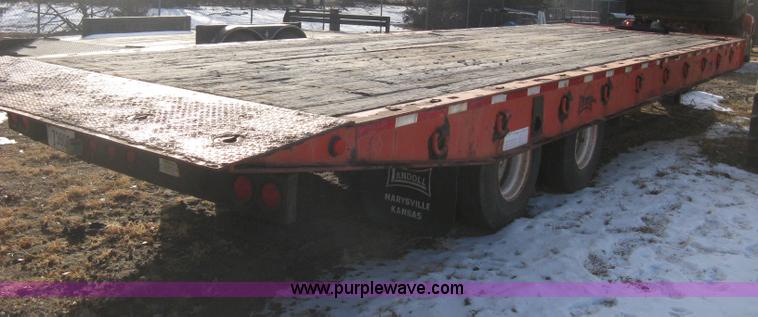 image for item B8444 1996 Landoll Haul 0LL tilt deck equipment trailer