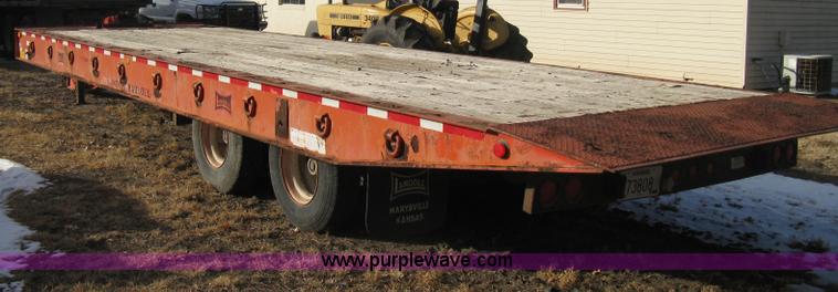 image for item B8444 1996 Landoll Haul 0LL tilt deck equipment trailer