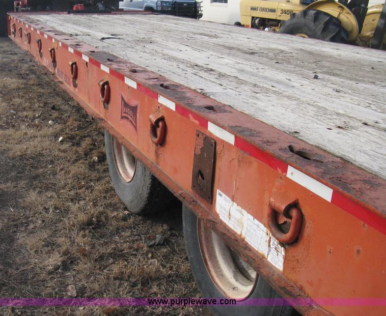 image for item B8444 1996 Landoll Haul 0LL tilt deck equipment trailer