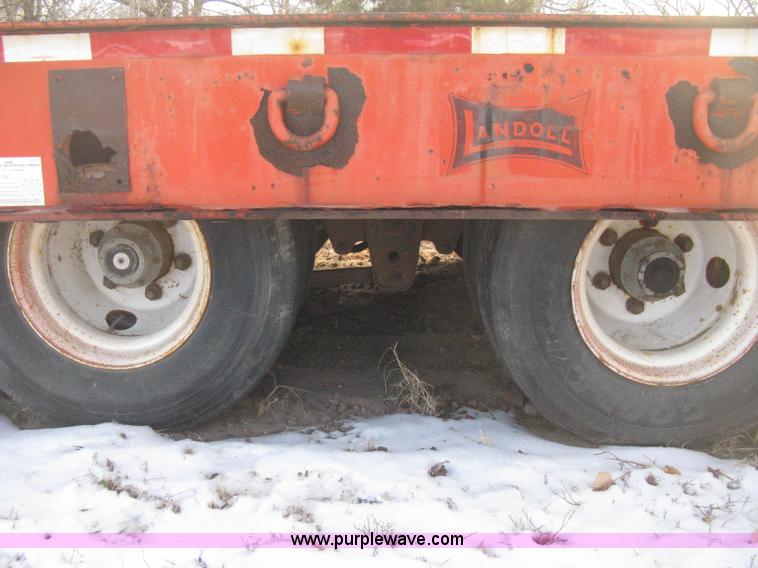 image for item B8444 1996 Landoll Haul 0LL tilt deck equipment trailer