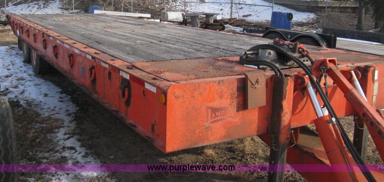 image for item B8444 1996 Landoll Haul 0LL tilt deck equipment trailer