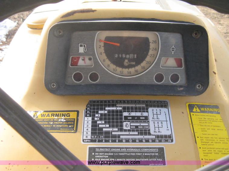 image for item B8445 Ford 340B industrial tractor